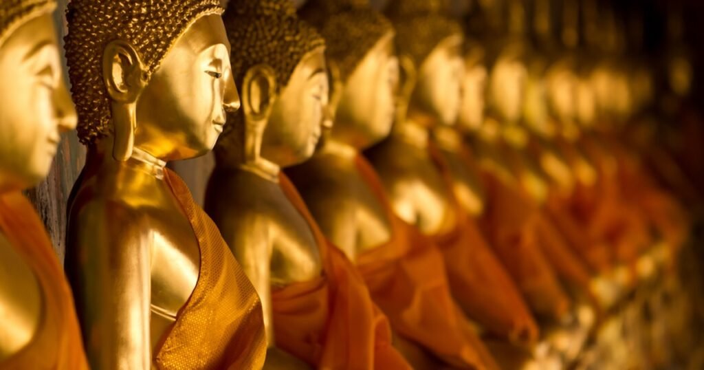 Buddha statue at Wat Arun, Bangkok Thailand